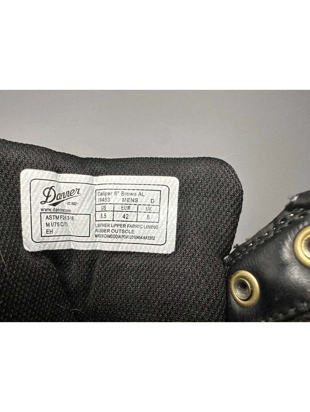 Danner caliper waterproof